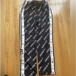 Adidas logo sweatpants